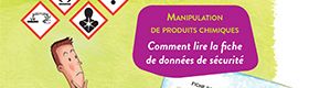 Manipulation de produits chimiques. Comment lire la fiche de données de sécurité