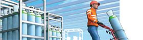 Les bouteilles de gaz