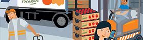 Commerce de gros alimentaire