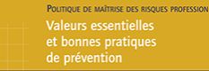 Politique de maîtrise des risques professionnels