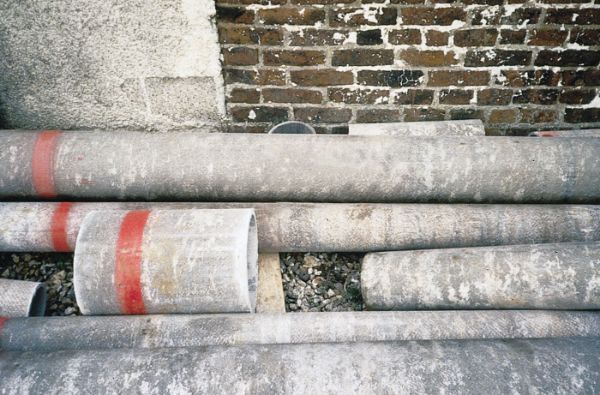 Conduites en amiante ciment
