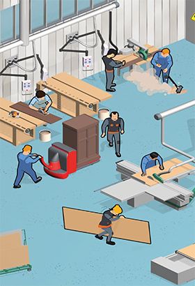 TutoPrév\' accueil - Métiers du bois : Version interactive