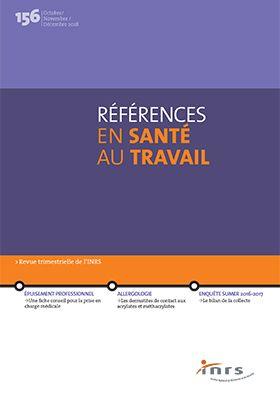 Dermatites de contact aux acrylates et méthacrylates