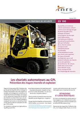 Chariots automoteurs au GPL