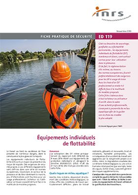 Equipements individuels de flottaison