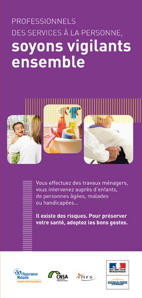 Professionnels des services à la personne, soyons vigilants ensemble