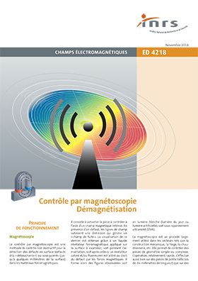 Contrôle par magnétoscopie. Démagnétiseurs