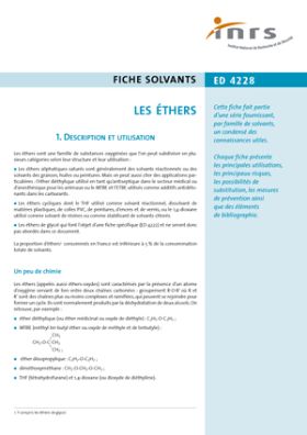 Les éthers
