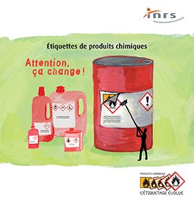 Etiquettes de produits chimiques. Attention, ça change !