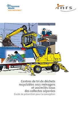 Centre de tri de déchets recyclables secs ménagers et assimilés issus des collectes séparées
