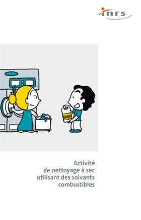 Activité de nettoyage à sec utilisant des solvants combustibles