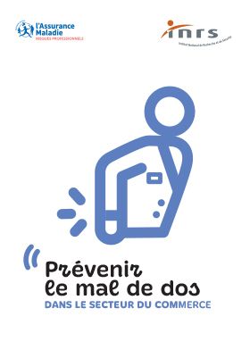 Prévenir le mal de dos dans le secteur du commerce