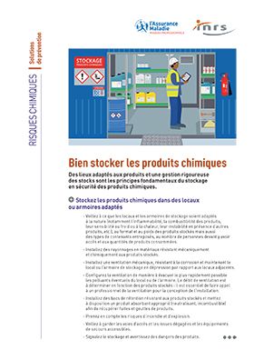 Bien stocker les produits chimiques