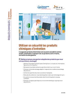 Utiliser en sécurité les produits chimiques d\'entretien