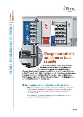 Charger une batterie au lithium en toute sécurité