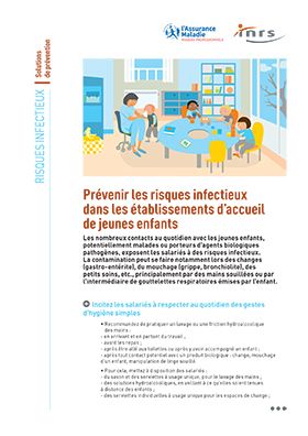 Prévenir les risques infectieux dans les établissements d\'accueil de jeunes enfants