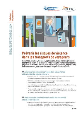 Prévenir les risques de violence dans les transports voyageurs