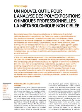 Hygiène et sécurité du travail, revue trimestrielle scientifique de l\'INRS