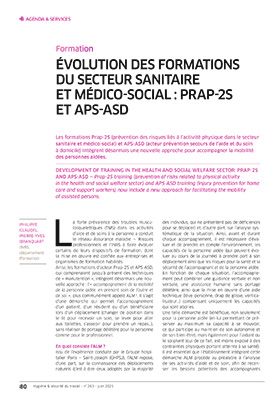 Hygiène et sécurité du travail, revue trimestrielle scientifique de l\'INRS