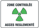 zone contrôlée simple (verte)