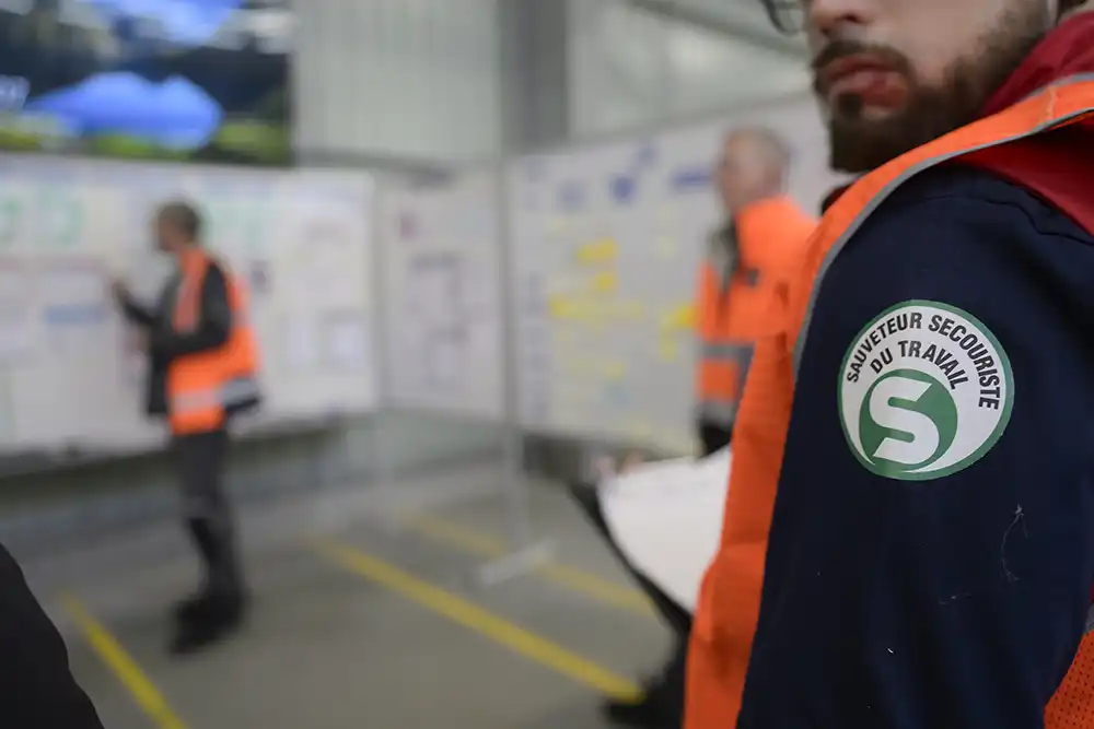 Salarié formé au secourisme du travail