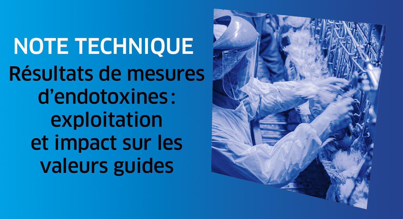 Note technique (HST n° 279) : Résultats de mesures d’endotoxines : exploitation 