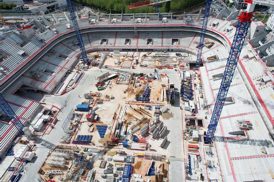 Zones d’implantation sur un chantier de BTP organisé en Lean Zones d’implantation sur un chantier de BTP organisé en Lean